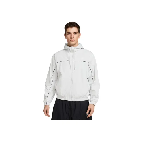 Nike Club Куртка Мужская Фотонно-Серый Белый