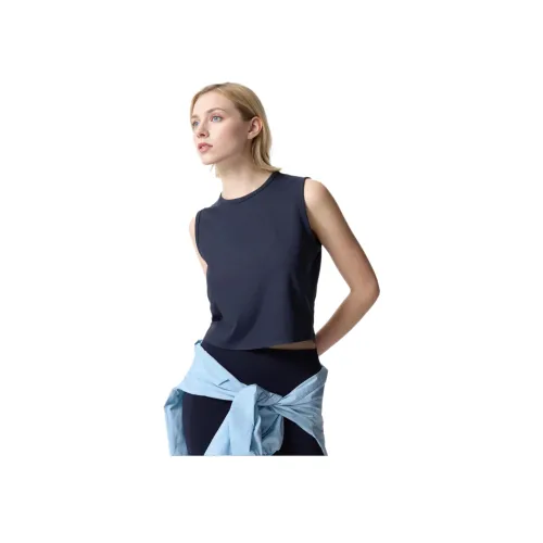 UNIQLO AIRism Mesh Series Майка Женская Темно-Синяя