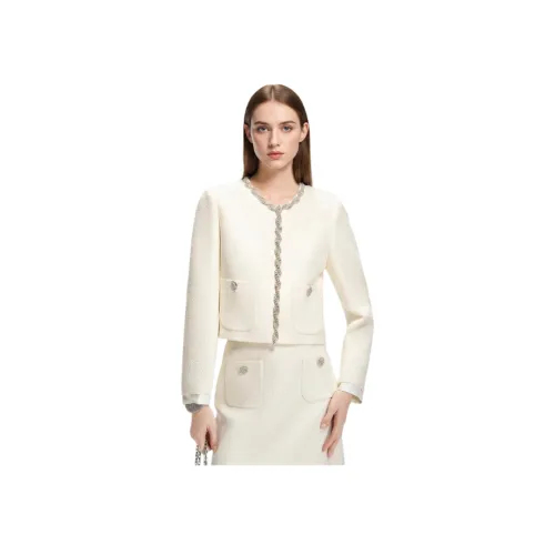 KARL LAGERFELD SS25 Куртки и Пальто Женские Экрю