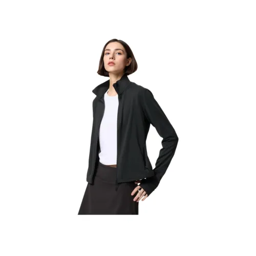 UNIQLO AIRism Mesh Series Куртки и Пальто Женские Черный