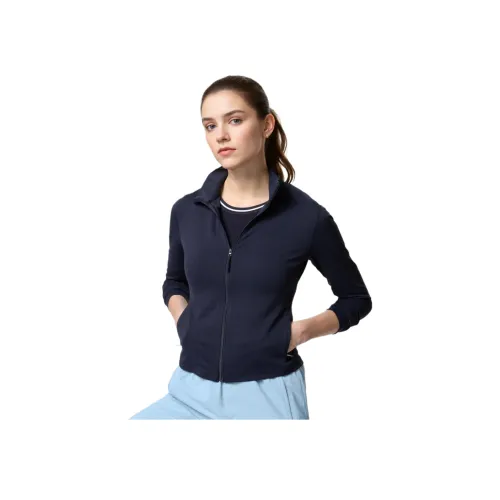 UNIQLO AIRism Mesh Series Куртки и Пальто Женские Темно-Синий