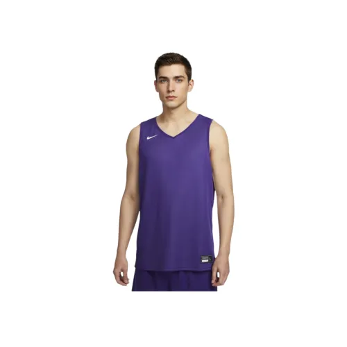 nike STOCK Баскетбольная Джерси Мужская Садовый Фиолетовый