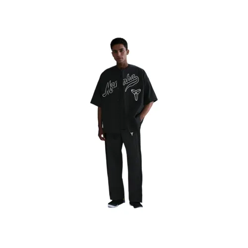 Nike SS25 Бейсбольная куртка Мужская Черная