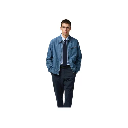 UNIQLO Куртки и Пальто Унисекс Озерный Синий