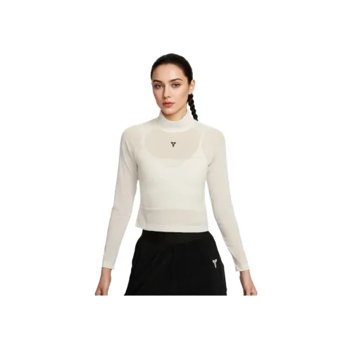 nike SS25 T-рубашка Женская Парусный Белый