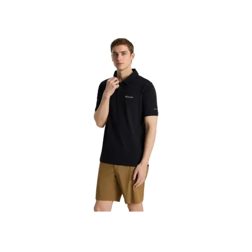 Мужское поло Columbia co-brand черное