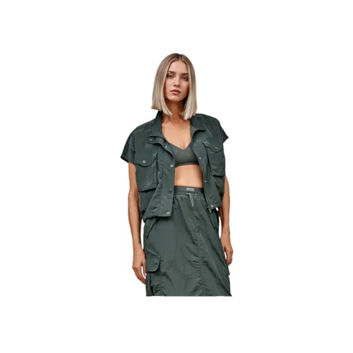 UGG SS25 Жилет Женские Лесной зеленый