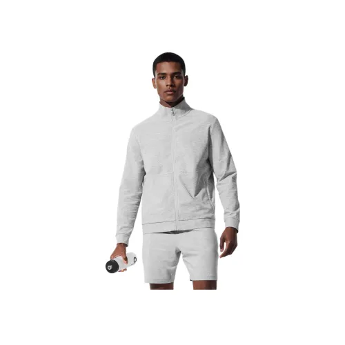 Alo Yoga Conquer Max Средний воротник Куртка на молнии Мужская