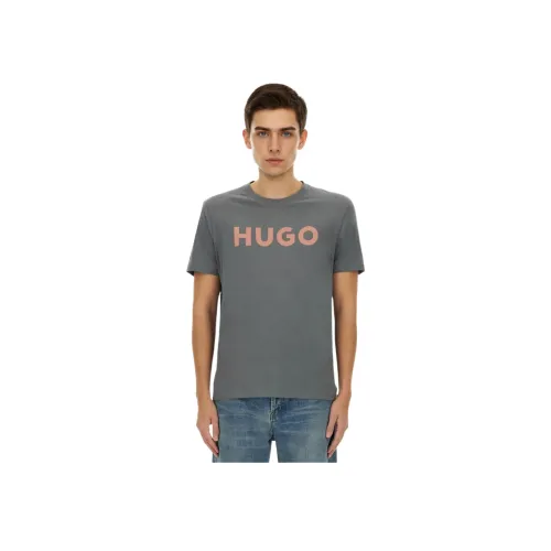 Hugo Boss Серые Мужские T-Рубашки