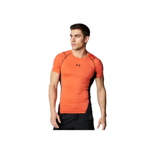 Under Armour HeatGear UA Armor T-Shirt Мужской Fire