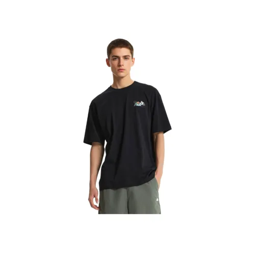 New Balance совместный бренд SEMI OVER FITUNI NB Мальчик T Рубашка Мужская 19 Черный