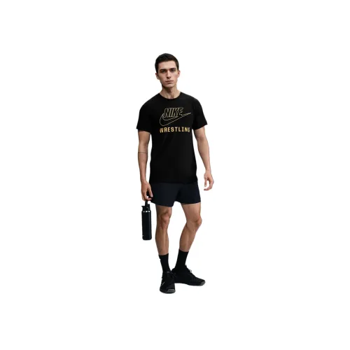 nike Swoosh T Рубашка Мужская Черная