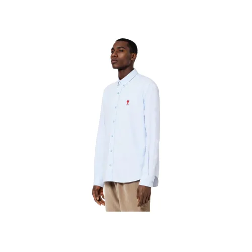 AMIPARIS Blue Men's Shirts AMIPARIS Синий Мужские Рубашки