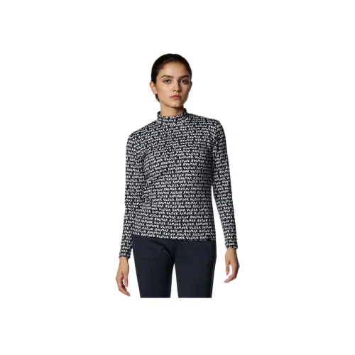 Under Armour UA Armor Shirt Women's Black White Утеряем Under Armour UA Armor Shirt Женская Черный Белый