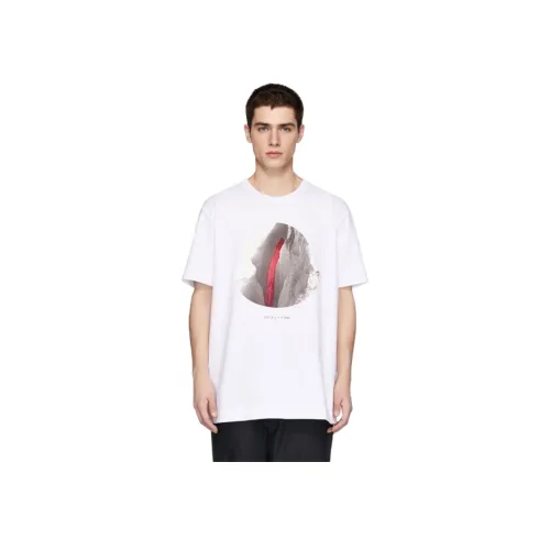 MONCLER Белая Мужская T-рубашка