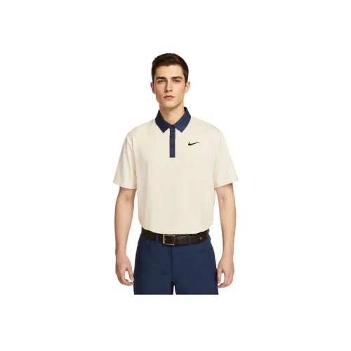 Nike TOUR Dri Fit Гольф Одежда Мужская Светлый Айвори Белый