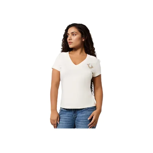 TRUE RELIGION T Рубашка Женская Белая