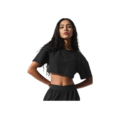 Alo Yoga Т-рубашка с рукавом-трубкой женская