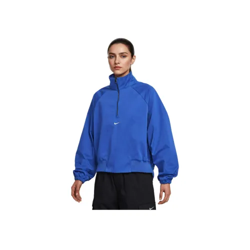 nike Sportswear SS25 Куртка Женская Игровой Королевский Синий Парусный Белый