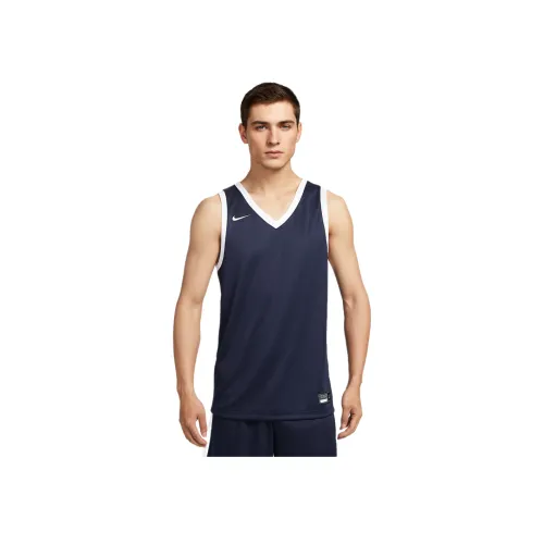 nike Dri FitCrossover Баскетбольная Джерси Мужская цвет обсидиан