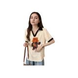 Абрикосовый принт, топ премиум-класса