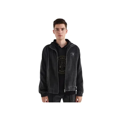 Куртки и пальто Karl Lagerfeld Мужской Темно-серый