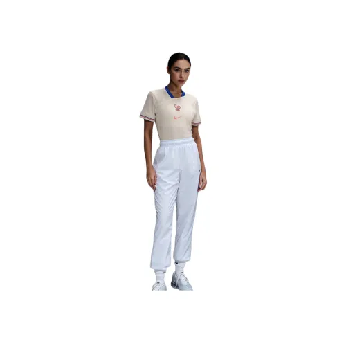 Nike Dri Fit ADV SS25 Футбол Джерси Женские Светлый Айвори