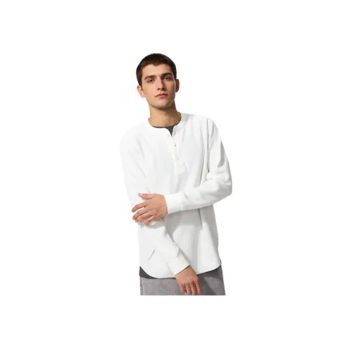 UNIQLO Сливочный Унисекс Футболка