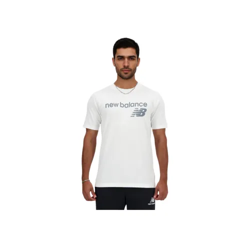 New Balance совместная футболка T Мужская Белая