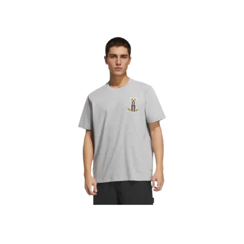 Adidas Originals Средний Фотиния Серый Мужской T-Рубашка