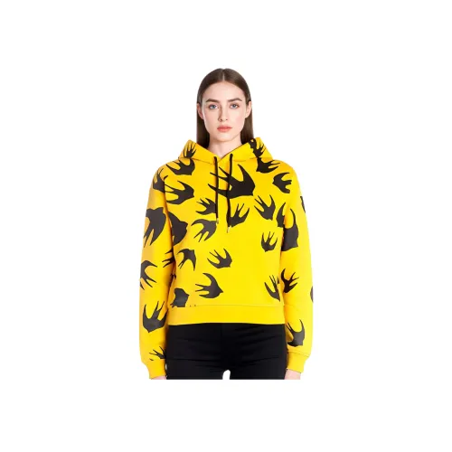Alexander McQueen Толстовка Женская Желтая