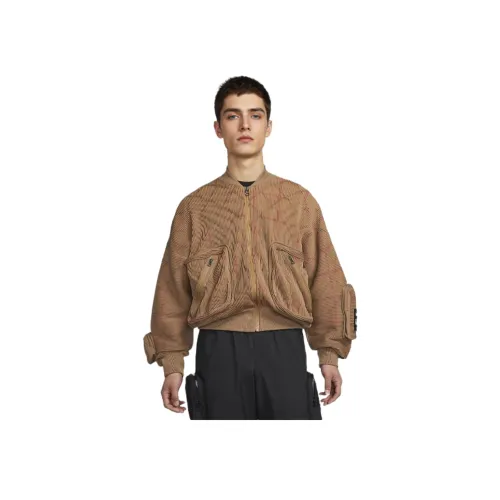 Nike Лишайниковый цвет Коричневый Мужской Куртки