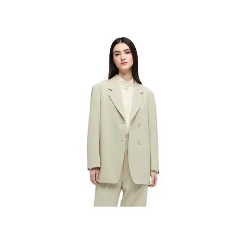 UNIQLO Светло-зеленый Женские офисные костюмы