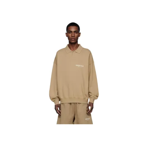 Fear Of God Essentials SS22 Поло Унисекс Цвет дубовый коричневый