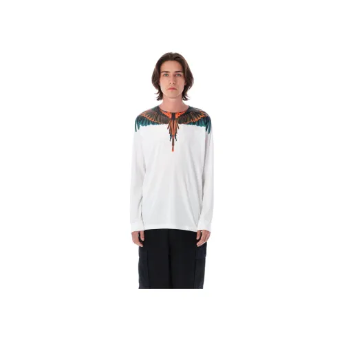 MARCELO BURLON Белый Мужской T-Рубашки