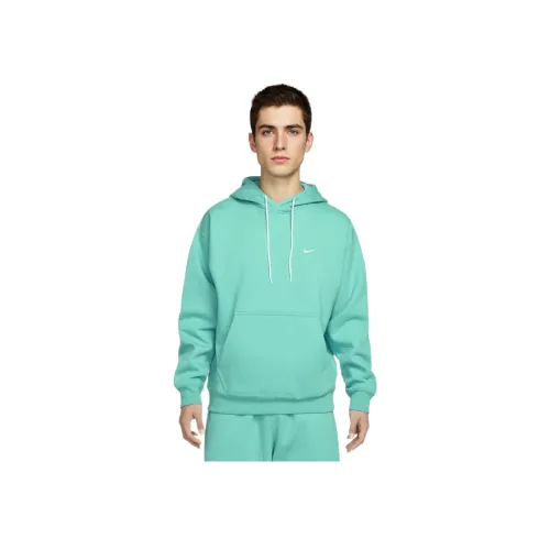 Nike Чайно-зеленый Мужские Свитшоты