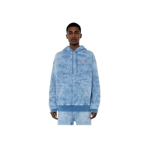 DIESEL Синий Мужской Свитшот