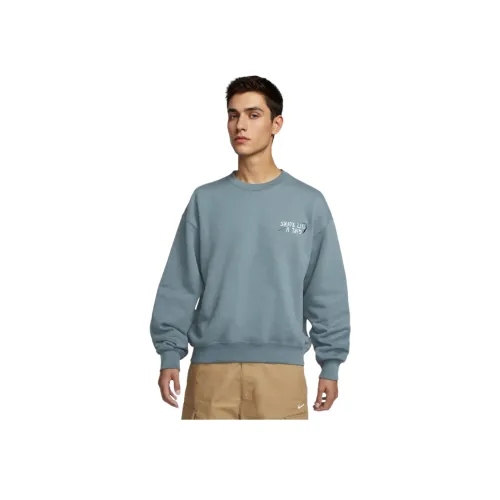 Nike Синий Мужской Свитшот