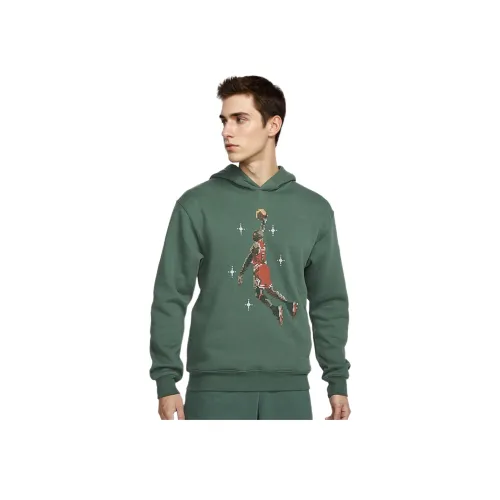 JORDAN Зеленый Мужской Свитшот