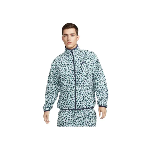 Nike Темно-синие мужские куртки