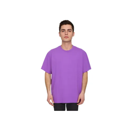 Off Белый Фиолетовый Мужская T-Рубашка