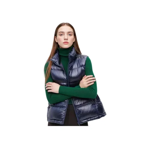 UNIQLO Темно-синий Женские Жилеты
