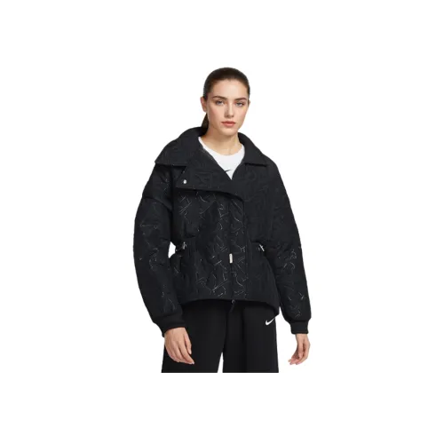 Nike Пуховая куртка Женская Черная