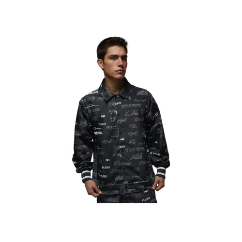 JORDAN Черные Мужские Куртки