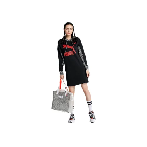 PUMA Женские Платья с Длинным Рукавом