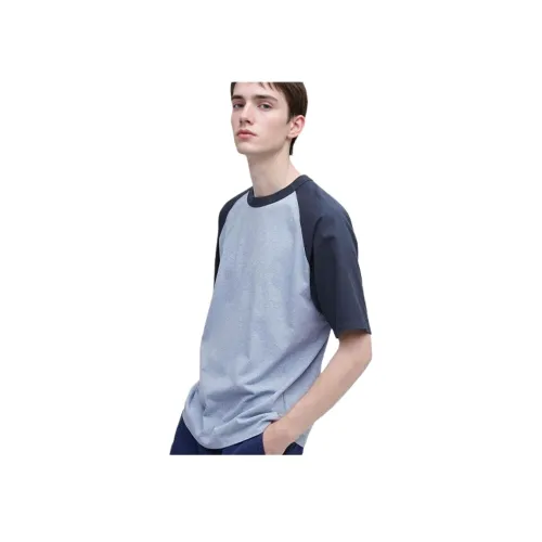 UNIQLO SS23 T-Shirt Unisex Sea Blue