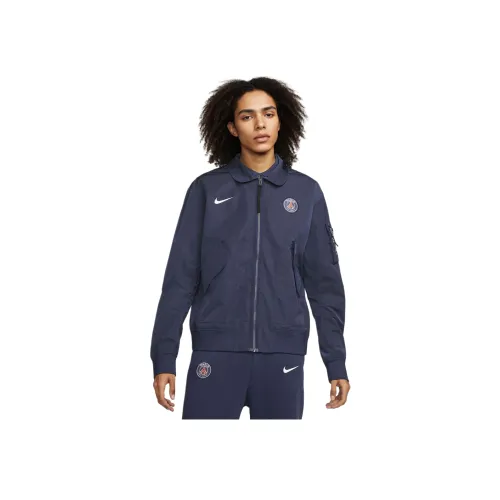Nike Blue Men's Jackets Найк Синий Мужские Куртки