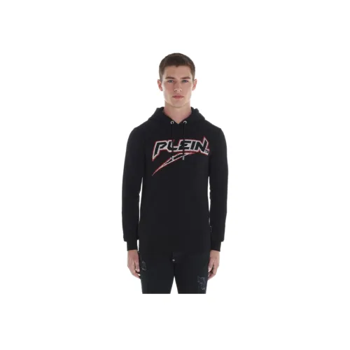 PHILIPP PLEIN Мужские черные свитшоты