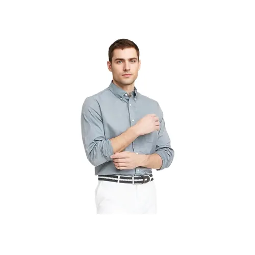 Tommy Hilfiger Рубашка Мужская Серого цвета