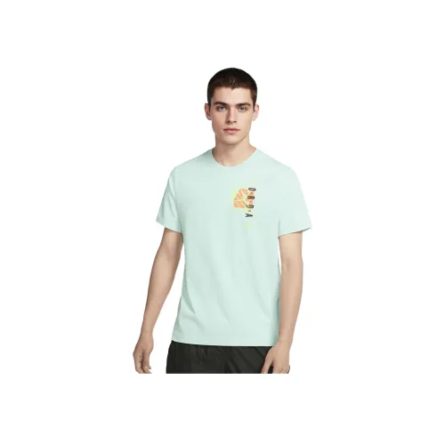 JORDAN Светло-зеленые Мужские T-рубашки